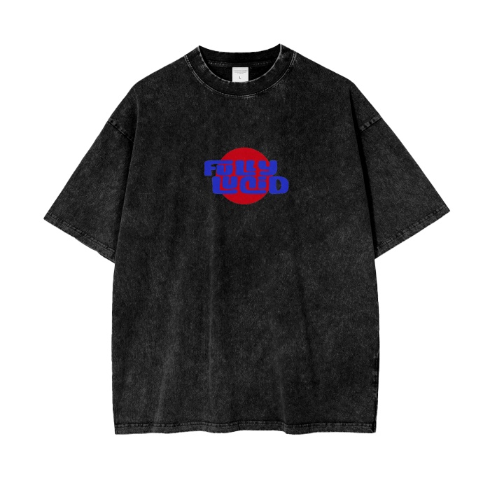 Denounce the World Acid Wash Tee