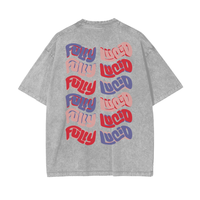 Race as to Win Acid Wash Tee