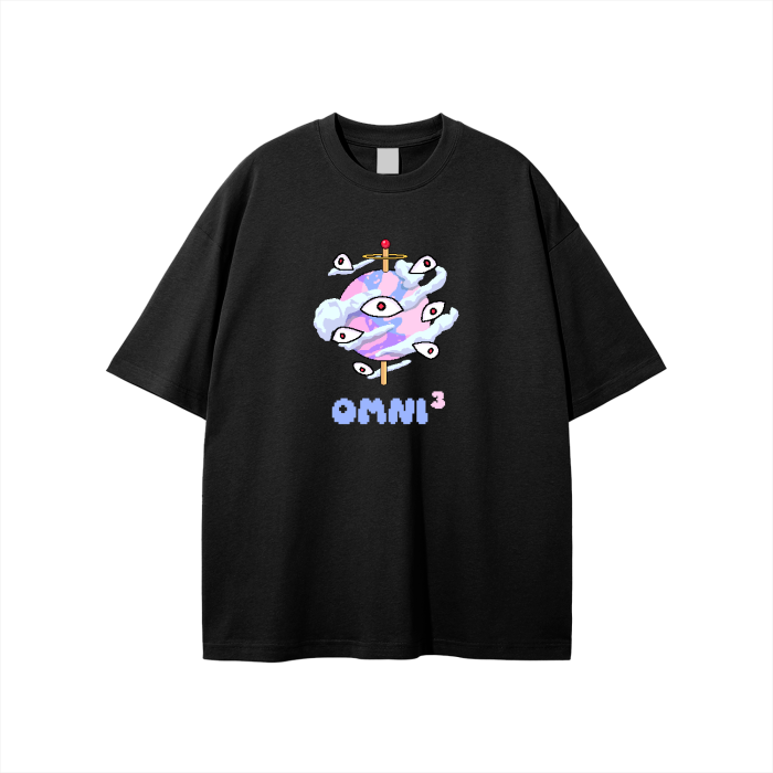 Omni Cubed Pixel Art Tee