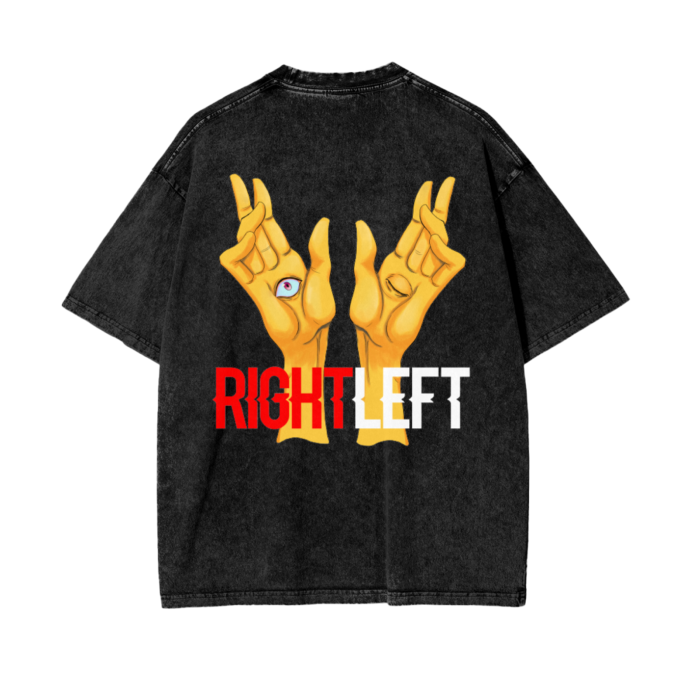 RightLeft Acid Wash Tee