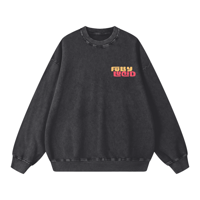 Heavenly Bodies Acid Wash Sweatshirt