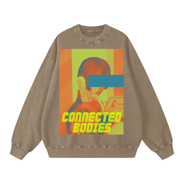 Connected Bodies Acid Wash Sweatshirt